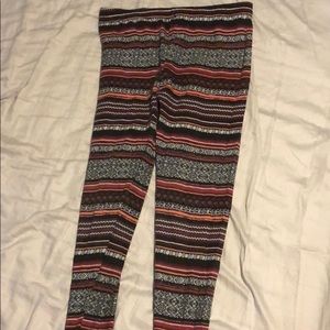 Forever 21 Patterned Leggins